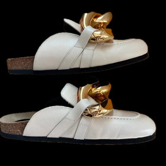 JW Anderson Chunky Napa Chain Slide Mules NWOT! 39 - Unisex - Picture 2 of 7
